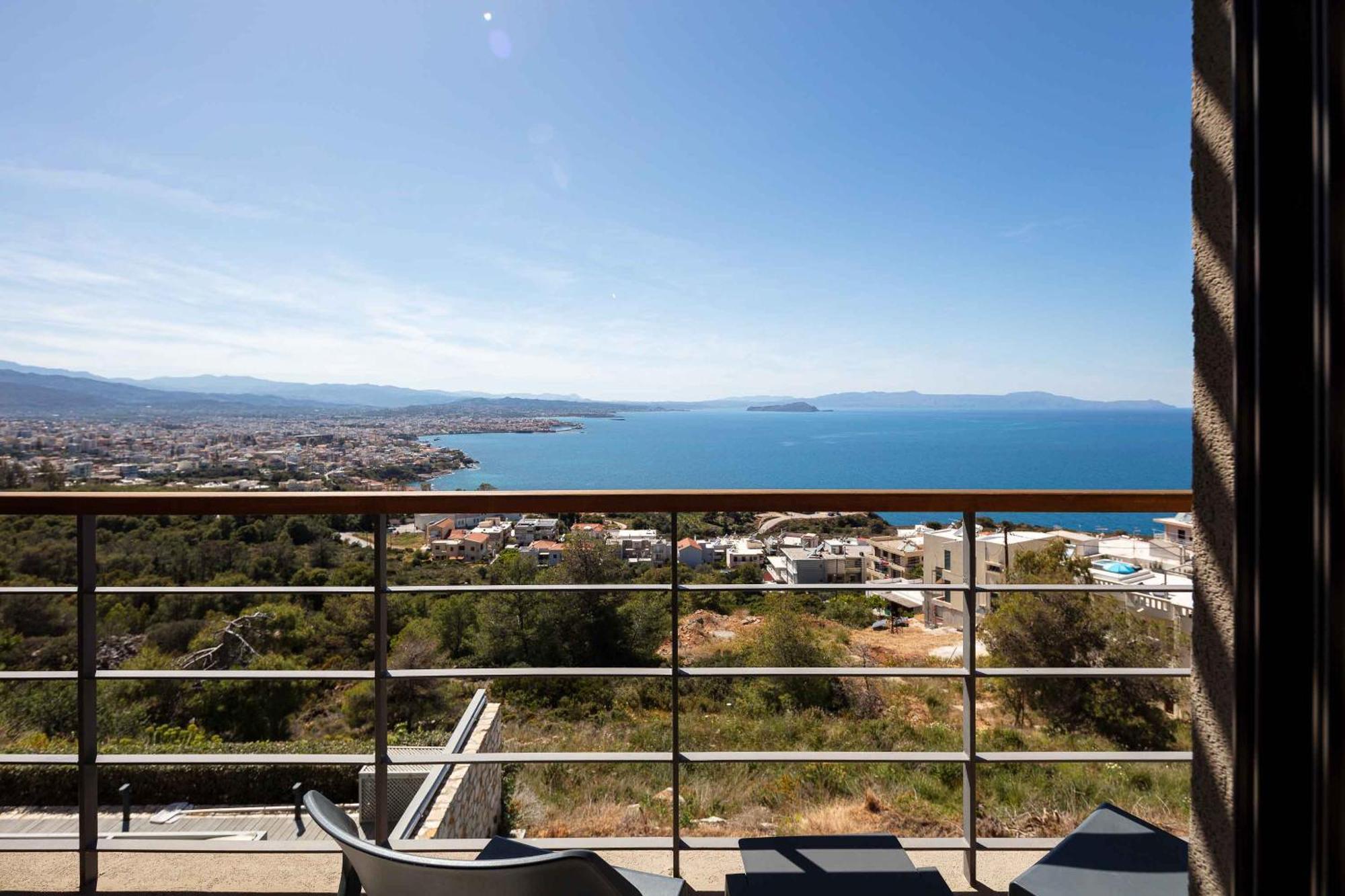 Omnia Luxury Villas - "Heated" Pools & Breathtaking Seaviews! Hanya Dış mekan fotoğraf