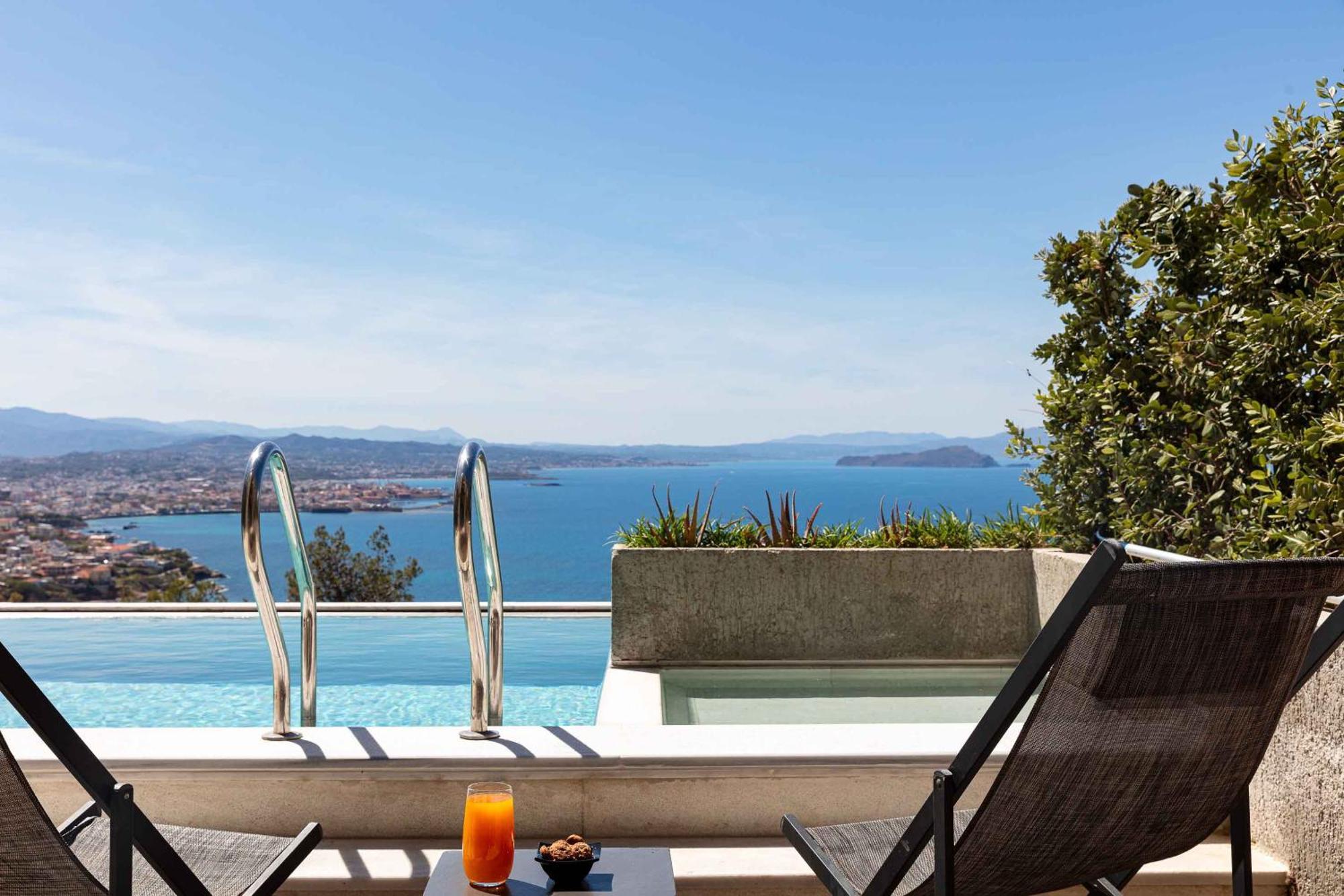 Omnia Luxury Villas - "Heated" Pools & Breathtaking Seaviews! Hanya Dış mekan fotoğraf