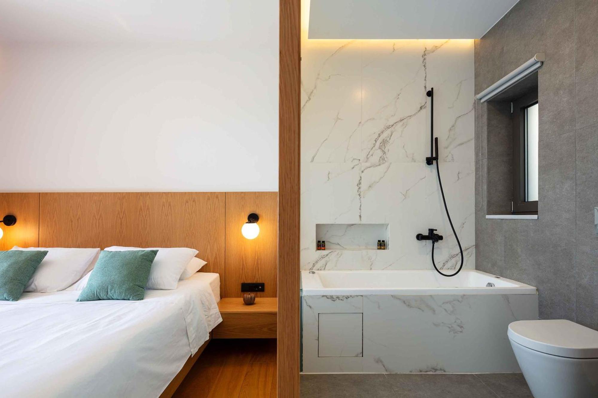 Omnia Luxury Villas - "Heated" Pools & Breathtaking Seaviews! Hanya Dış mekan fotoğraf